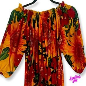 Maxi Dress XL (Tall) Sunflowers